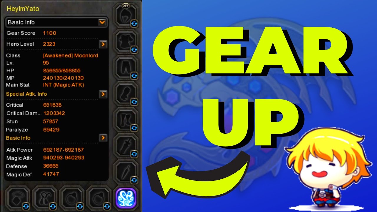 What GEAR should I AIM for as a BEGINNER? Dragon Nest SEA Gearing UP Guide
