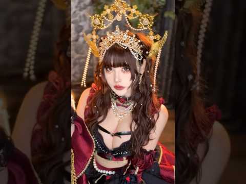 【まるでドール!?】コンカフェ界の嬢王。#チロル #ビスクドール #歌舞伎町 #shorts