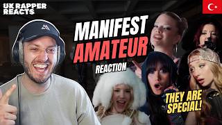 Rapper Reacts To Manifest - Amateur 🇹🇷 Turkish Reaction