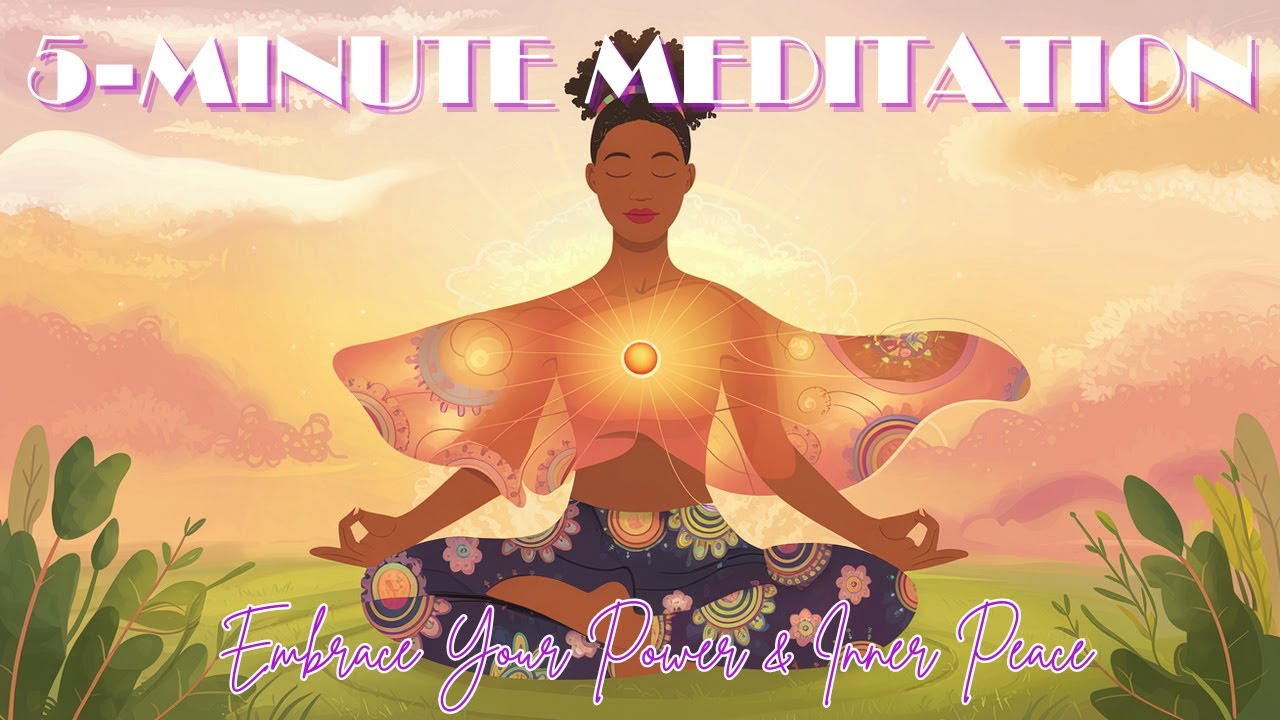 Powerful 5-Minute Meditation & Affirmations for Black Women’s Self-Care