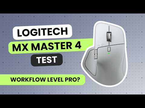 Logitech MX Master 4 – TEST po 2 miesiącach | Najlepsza do pracy kreatywnej?