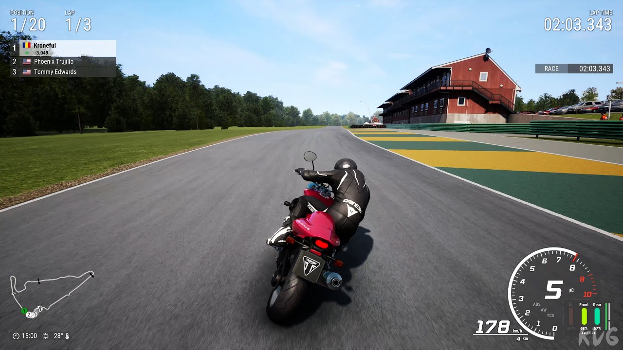 RIDE 4 - Triumph Speed Triple 955i 2004 - Gameplay (PS5 UHD) [4K60FPS]