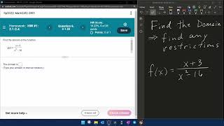 Precalculus - HW#1 Question #6 - MyLab Math