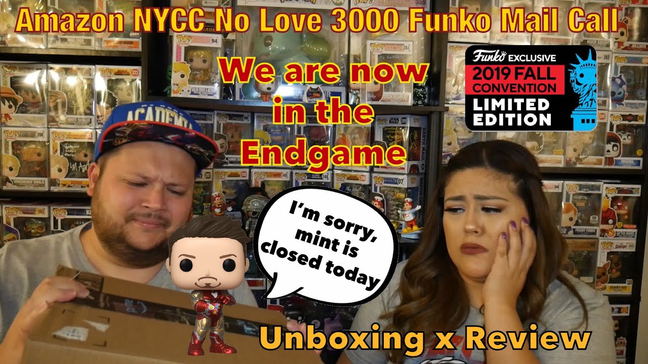 nycc funko pop exclusives 2019 leak NYCC Iron Man Unboxing & Review | Amazon No Love 3000 Funko Mail Call