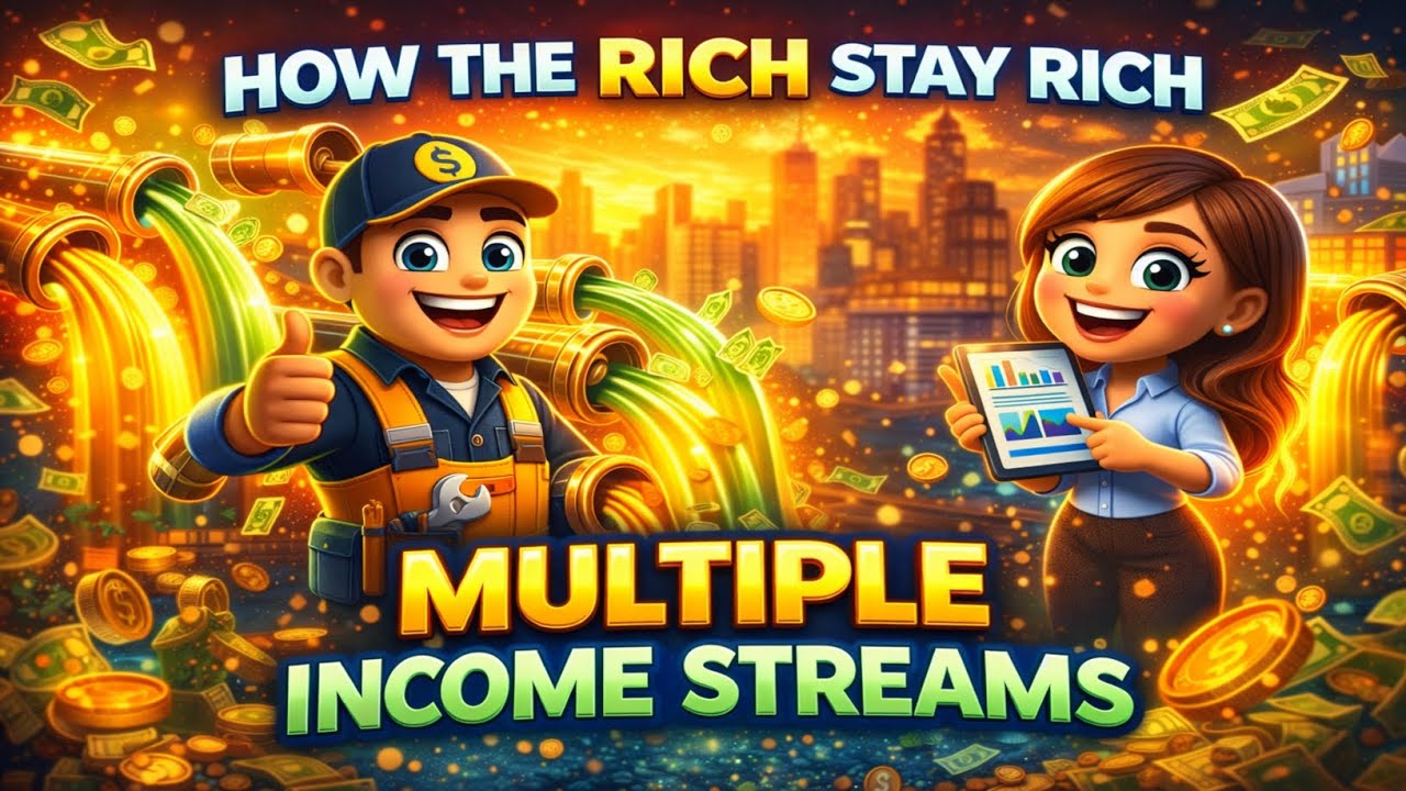«Вот как богатые люди создают множественные источники дохода» | объяснение множественных источник...