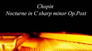 Chopin Nocturne No.20 in C sharp minor Op.Post