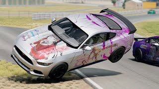 Satisfying Racing Rollover Crashes #49 | BeamNG Drive