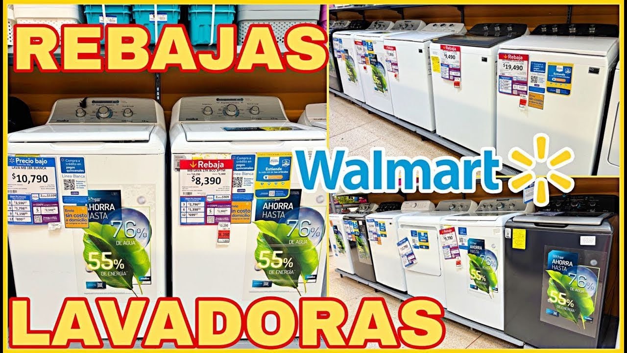 ‼️LAVADORAS EN WALMART 🤑💙 REBAJAS 😱‼️