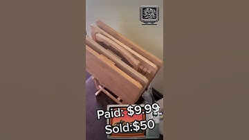 30 Second Flip: TV Dinner Tables W Caddy