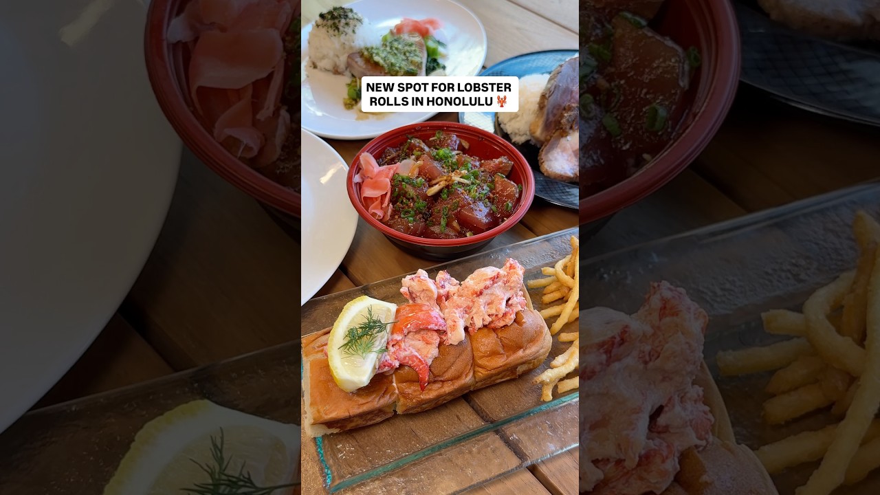 В Гонолулу появилось новое место, где подают роллы с лобстером 