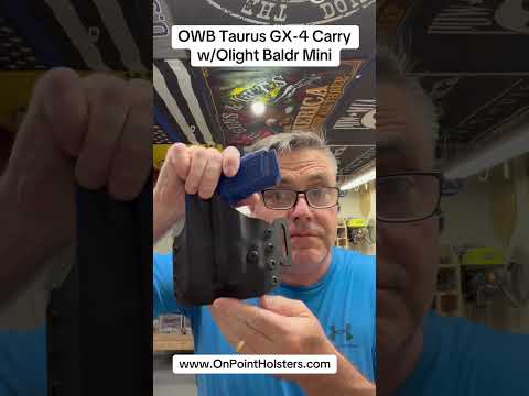 OWB Taurus GX 4 Carry W Olight Baldr Mini 