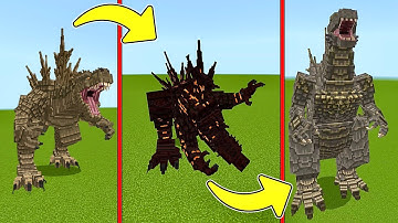 GODZILLA MUTATION MINUS ONE UPDATE Minecraft Addon