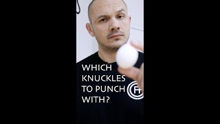Which Knuckles Do You Punch With?