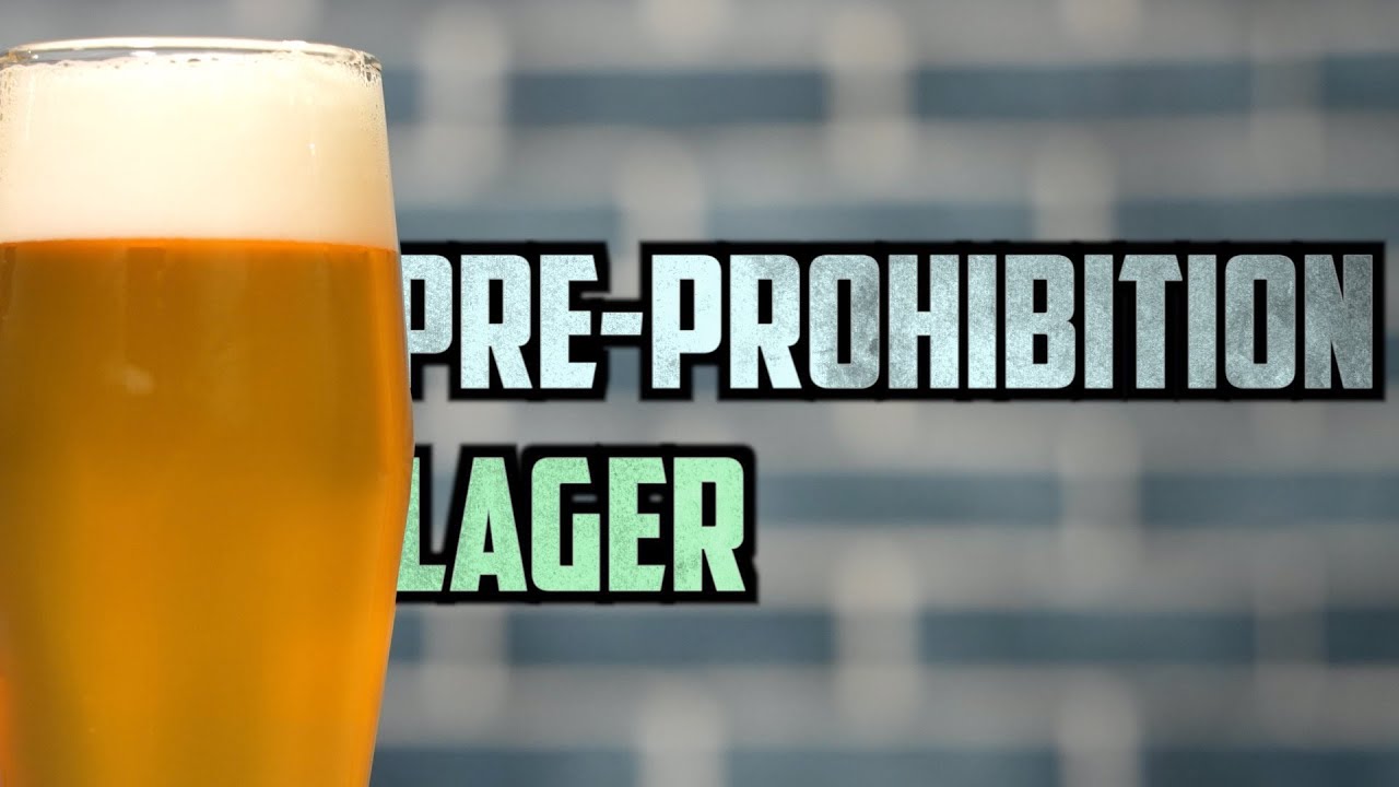 Pre Prohibition Lager Pressure Fermenting a Lager Brew Insight