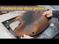 Custom car door panel - Automotive upholstery