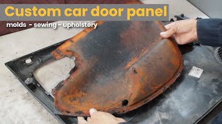 Custom car door panel - Automotive upholstery