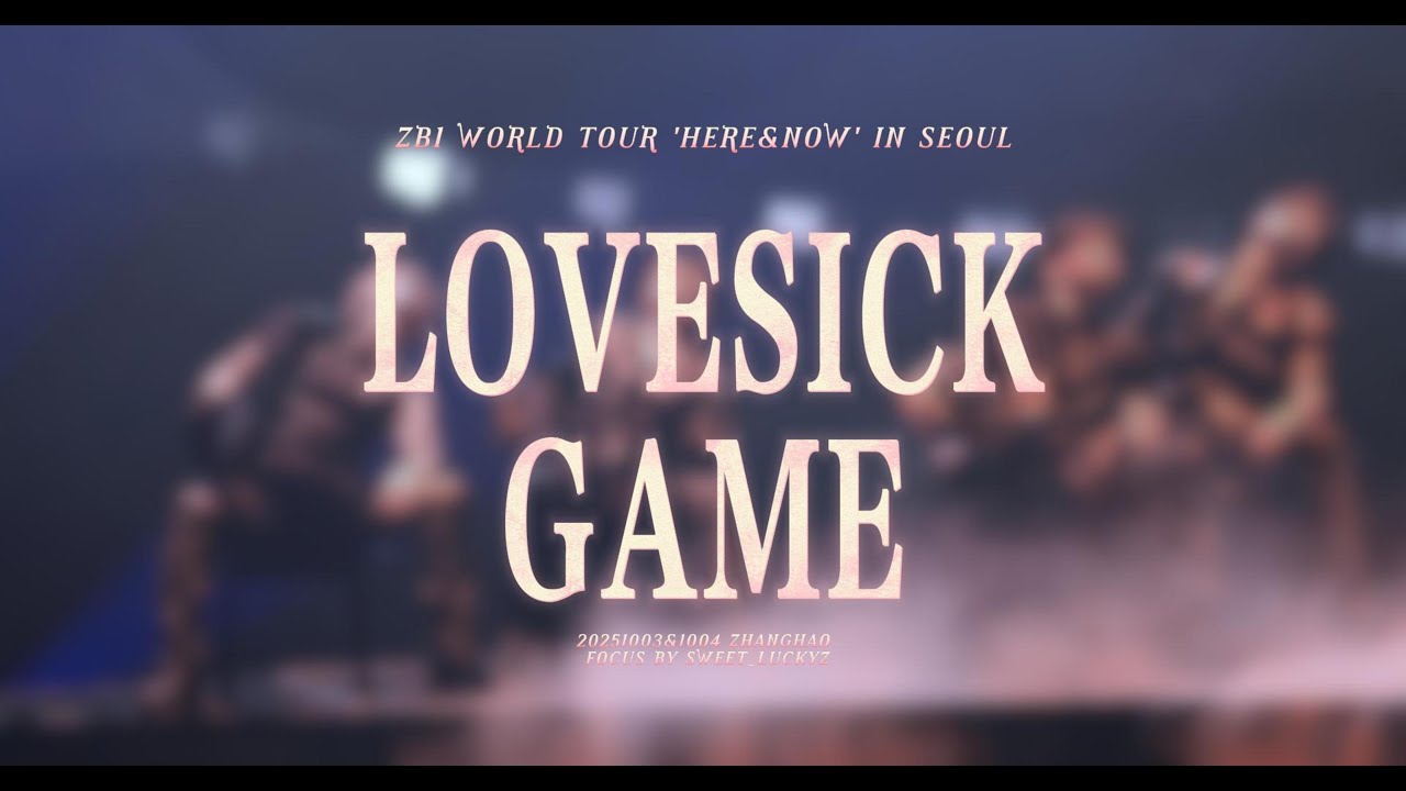 251003&1004 ZB1 WORLD TOUR 'HERE&NOW' IN SEOUL ZEROBASEONE ZHANGHAO 