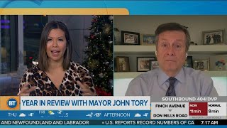 Looking back on 2020 with Mayor John Tory