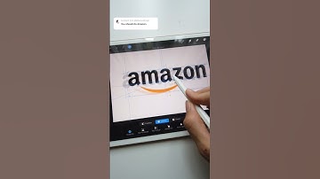 Subscribe for more😊!!#procreate #logoanimation #Amazon ￼
