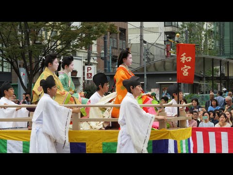 2019年 京都の秋 時代祭（京都市役所前にて）