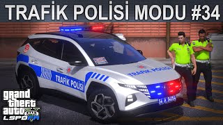 Yeni Hyundai Tucson  GTA 5 TRAFİK POLİSİ MODU #34  LSPDFR