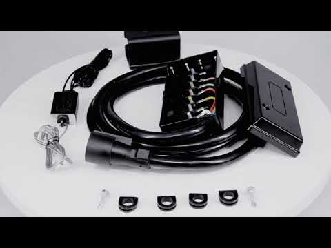 7 Way Trailer Plug With Junction Box Nearby