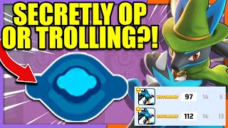 LUCARIO in CENTRAL AREA is actually BUSTED?! | Pokemon Unite