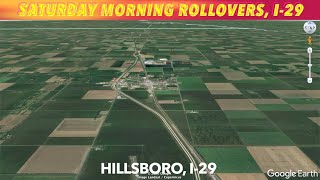 DANGEROUS DRIVING CONDITIONS: Rollovers On Interstate-29 In Northern Valley