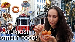 TRYING TURKISH STREET FOOD IN ISTANBUL