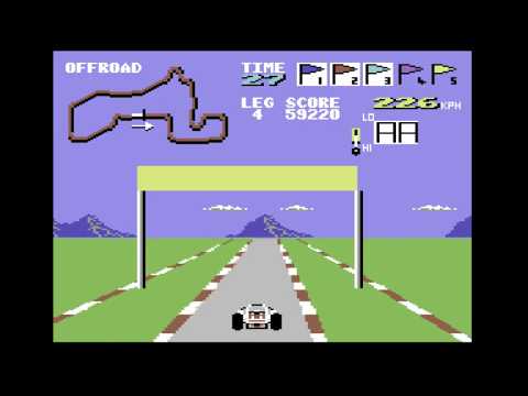 Buggy Boy C64 Longplay 