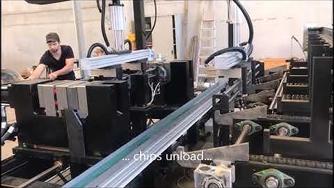Scaffolding diagonal automatic transfer line