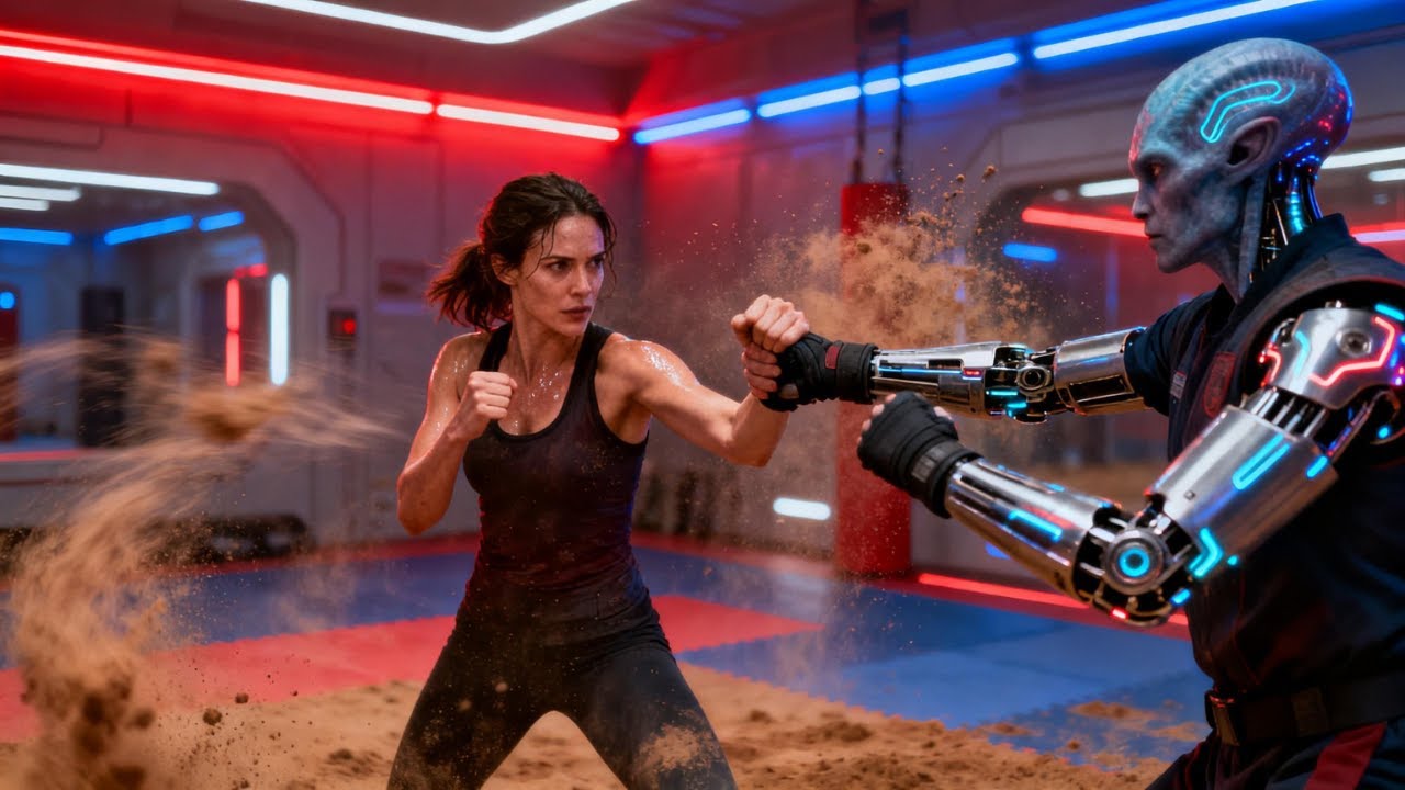 Сканер пометил её как «потенциально опасную — она поймала запястье инструктора до того, как он за...