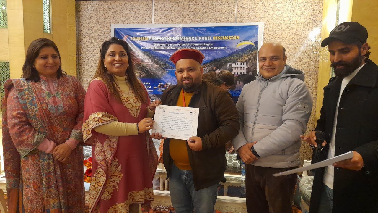 “Jammu Tourism Promotion Seminar 2025 | Jambooriyat & Sustainable Tourism Explained”