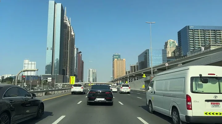 Address Beach Hotel JBR ➜ Business Bay | Dubai Coastal to City Drive 2025 | Stunning Road Trip