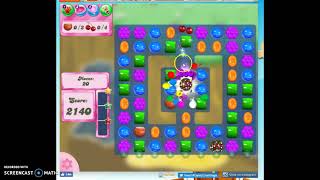 Candy Crush Level 34 Audio Talkthrough, 3 Stars 0 Boosters