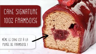 Cake 100% framboise (recette de cake comme vous navez jamais vu ?)