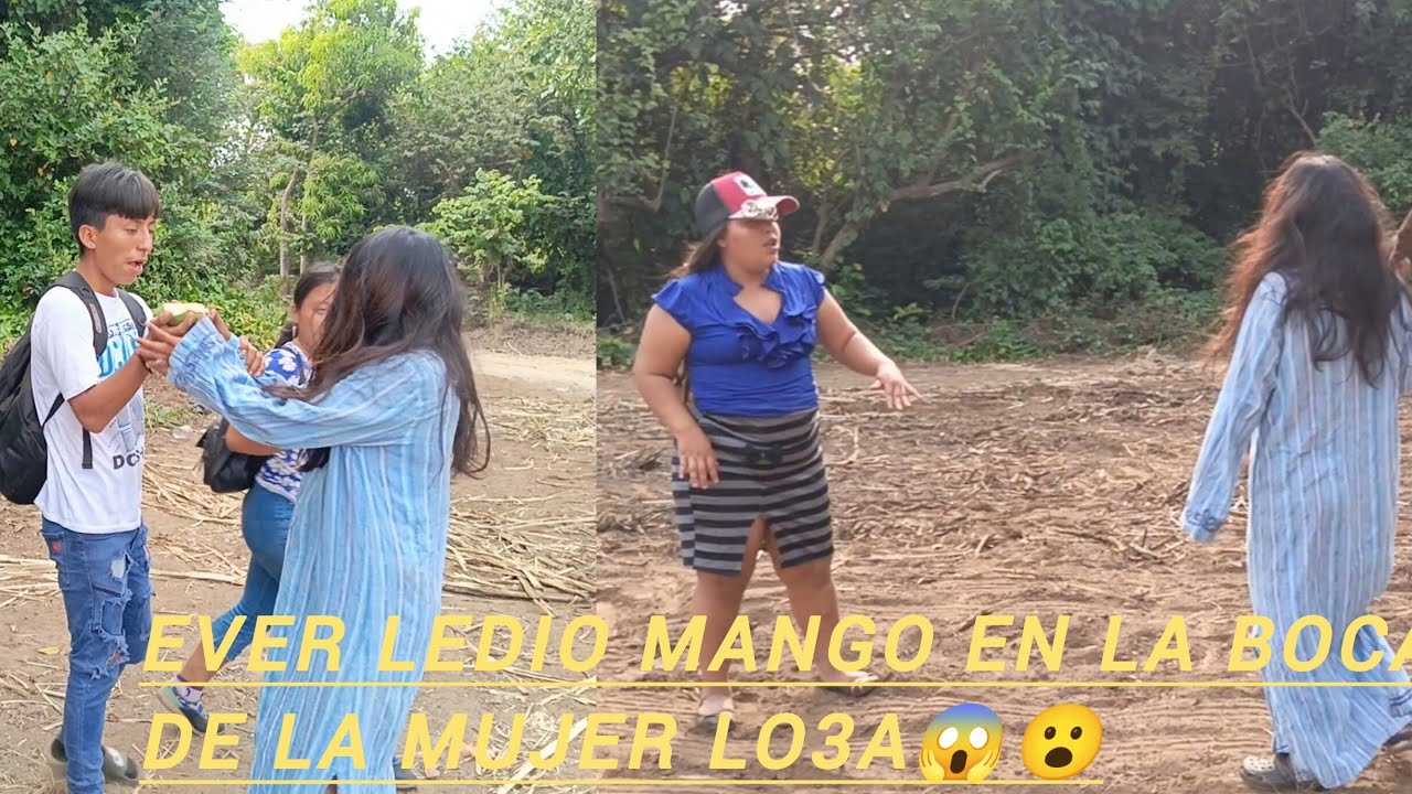😱La mujer loCa le pide a Ever que lede mango🥭 en la boca Rosi la en frenta 😒