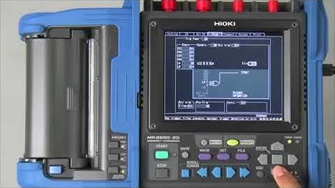 How to Use Hioki Memory HiCorders: Recording PLC Timing