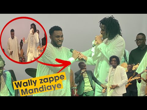Réception Alioune seck, Wally Chante Bambaly et zappe Mandiaye qui refuse de chanter sur scène