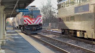 1/12/21 - Railfanning Evanston (Davis Street) and Winnetka, IL + Metra and CTA action
