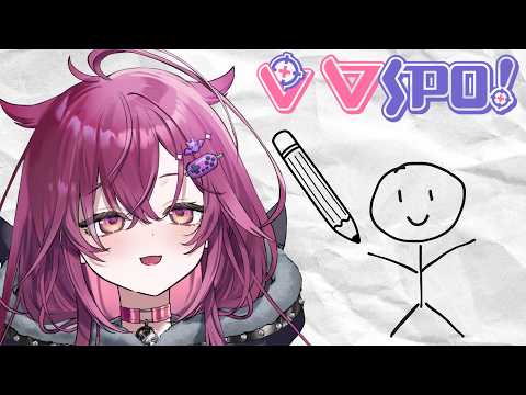 ◤ART◢ Drawing VSPO! EN senpais from MEMORY?! (i have terrible memory) | #JunoUmezono #VSPOEN video thumb