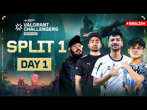 [EN] VALORANT Challengers South Asia 2025 Split 1 - Day 1