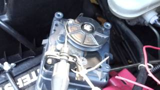 Adaptive Cruise Control Servo Motor Movement