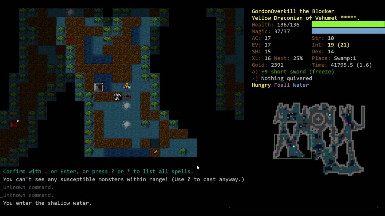 Let's Play DCSS - Drakeling Fire Elementalist (Episode 6)