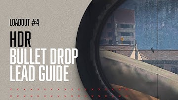 HDR -  LEAD and Bullet DROP in Warzone - Tips and Tricks
