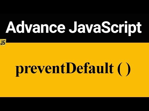 How to prevent Element default behavior in JavaScript (Hindi)