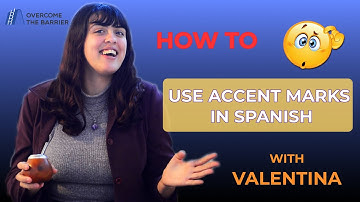 🔴 THE BEST GUIDE TO USE ACCENT MARKS (TILDES) IN SPANISH 🇪🇸