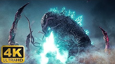 Godzilla vs Scylla 4K HDR - Godzilla x Kong The New Empire