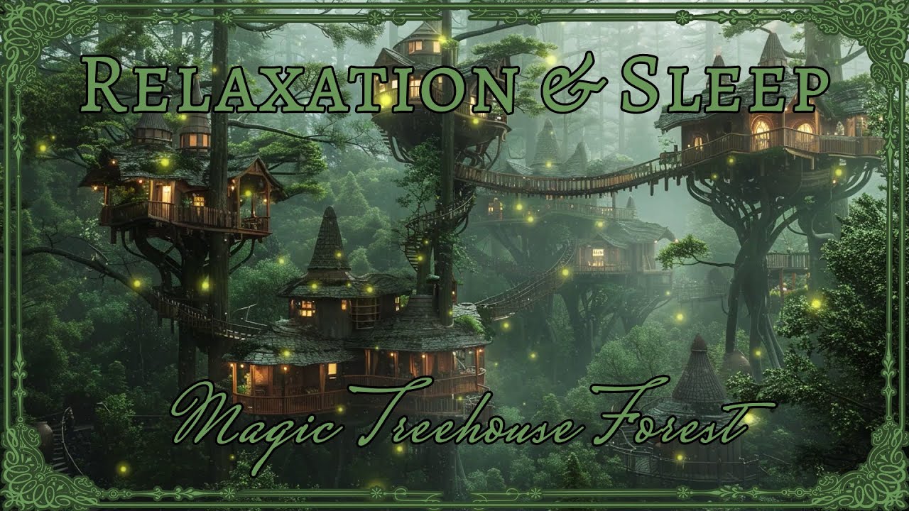 RELAXATION &amp; SLEEP SERIES | Magic Treehouse Forest - YouTube