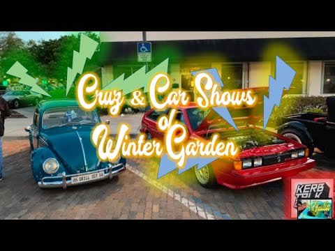 Cruz And Car Shows Of Winter Garden Youtube